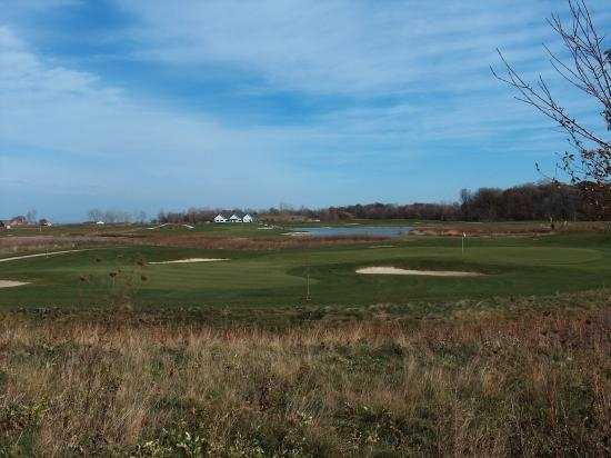 A view of the 17th hole at Eagle's Landing
