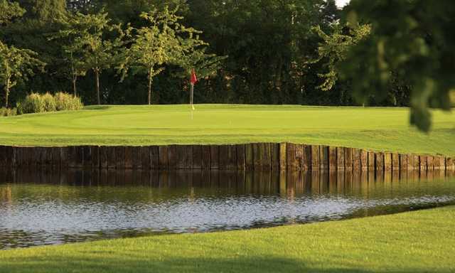 A view of the 10th green at Craddockstown Golf Club