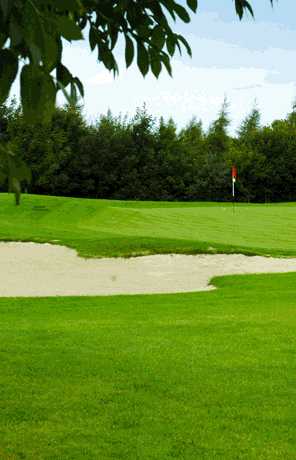 A view of the 16th hole at Craddockstown Golf Club