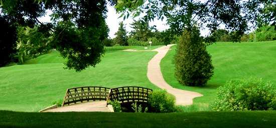 A view from Uplands Golf & Ski Club.