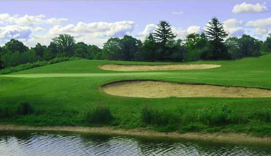 Bunkers at Uplands Golf & Ski Club.