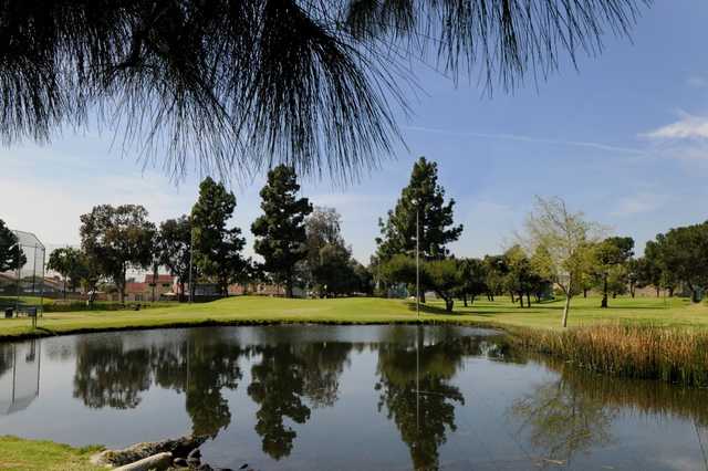 View of hole #8 from Pico Rivera Municipal Golf Course.
