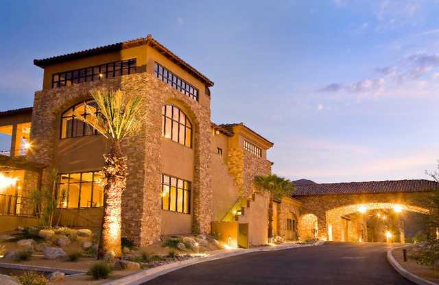A view of the clubhouse at Ironwood Country Club