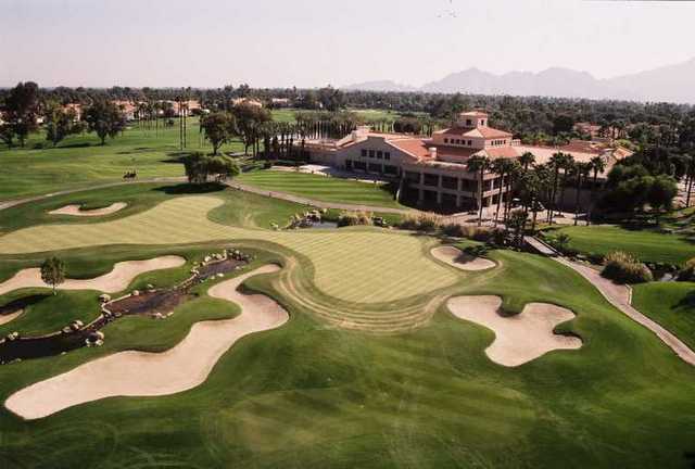 Aerial view from Desert Falls Country Club