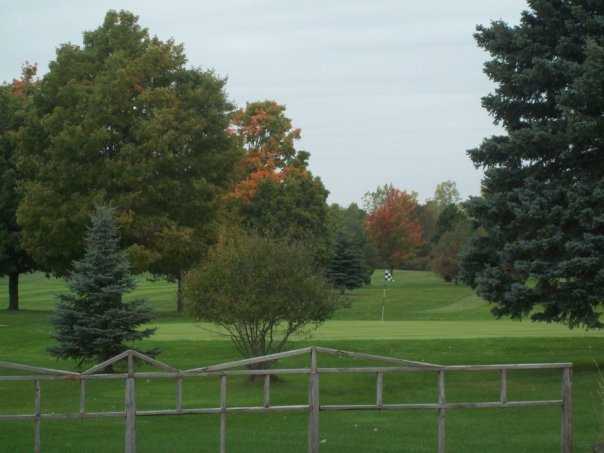 A view of green at Grand Rapids Golf Club