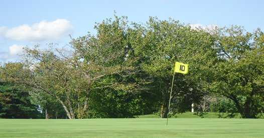 A view of a hole at Whiteford Valley Golf Club