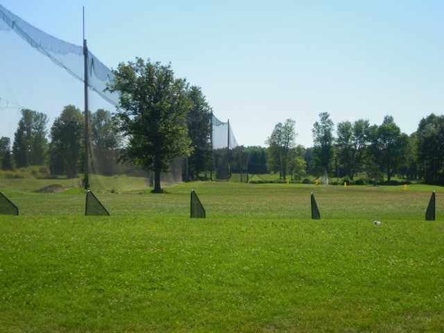A view of the driving range at Capital Golf Club