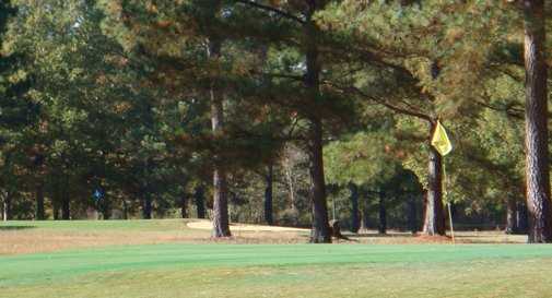 A view of greens at Valley Pine Country Club