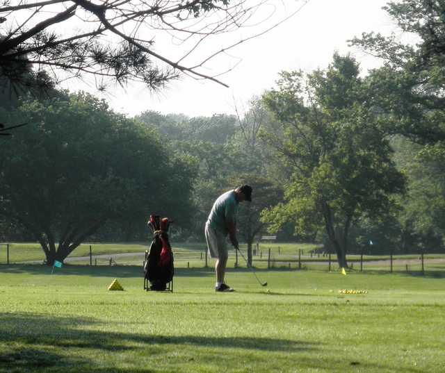 A view from a tee at Lockhaven Country Club