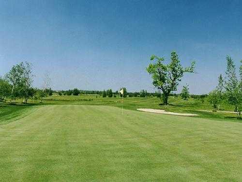 A view of hole #2 at Nation View Golf Course