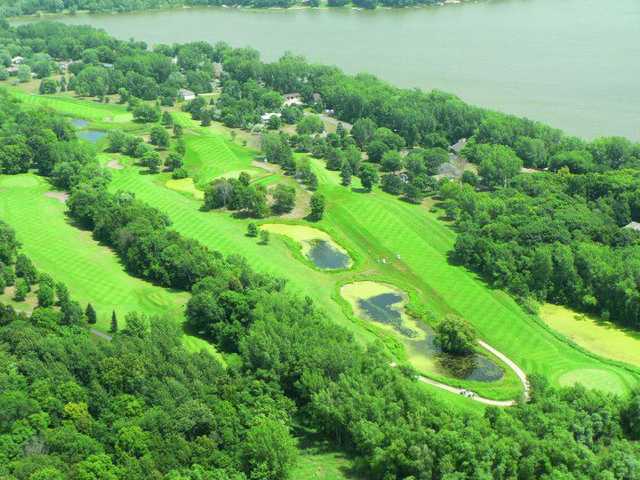 Aerial view from Chomonix Golf Course
