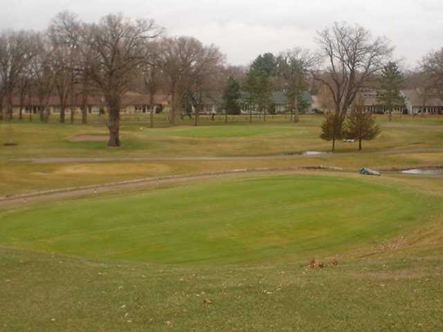A view of hole #5 and #7 from green #17 at Monticello Country Club