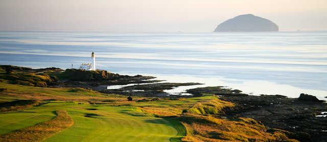The 9th hole from Trump Turnberry - King Robert the Bruce Course