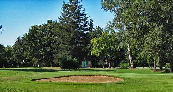 A view of green at Churn Creek Golf Club