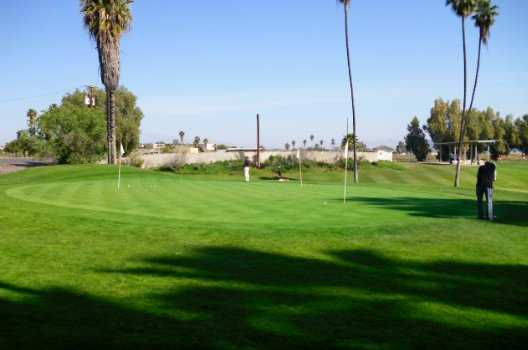 A view of the practice area at General Old Golf Course