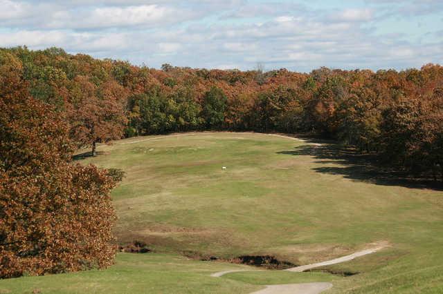A fall view from Lakewood Golf Course