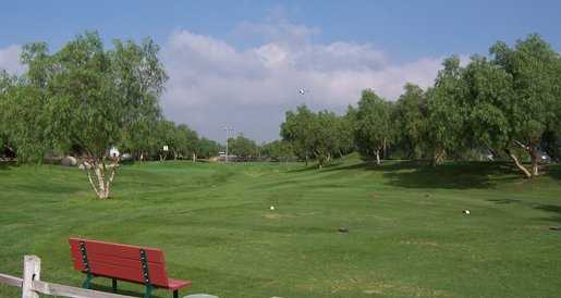 A view from tee at Van Buren Golf Center