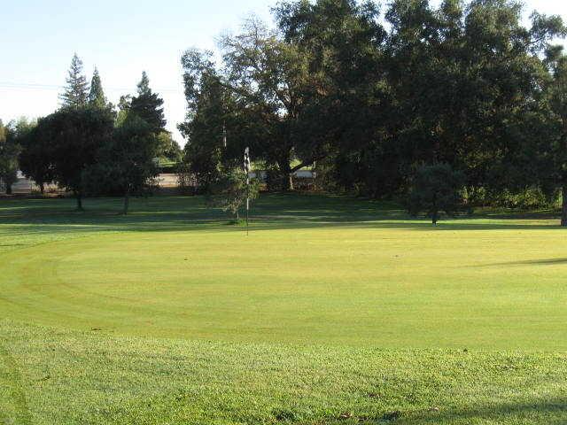 A view of green at Foothill Golf Course