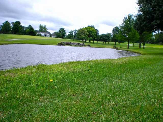 A view of the 2nd hole at Warrenton Golf Course