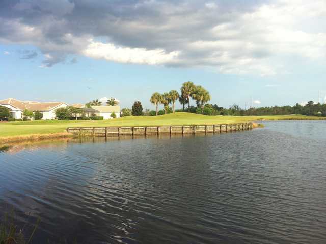 A view from Stoneybrook East Golf Course.