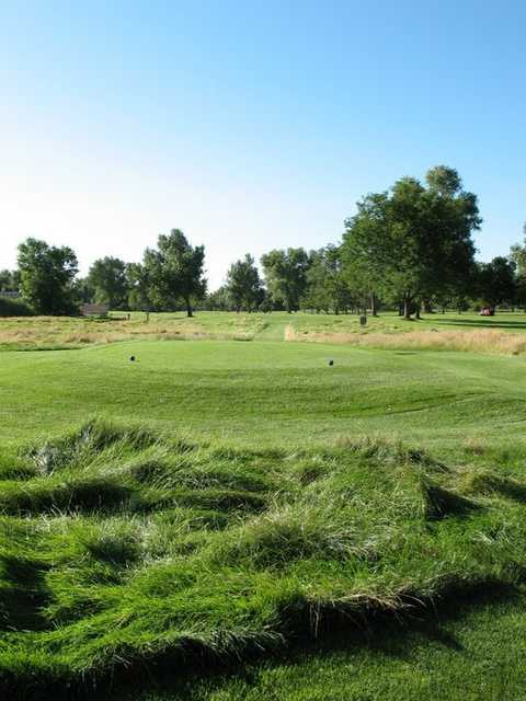 A view of tee #11 at Overland Park Golf Course