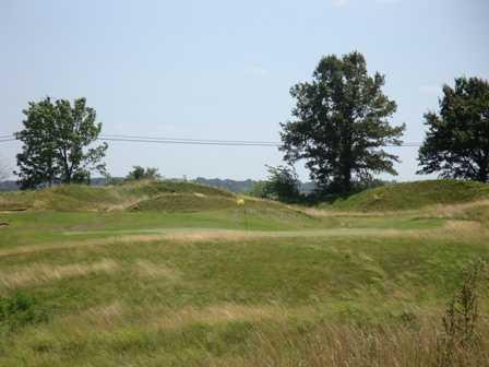 A view of a green at Cambridge Golf Club