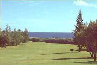 A view of fairway #14 at Hawaii Kai Golf Course