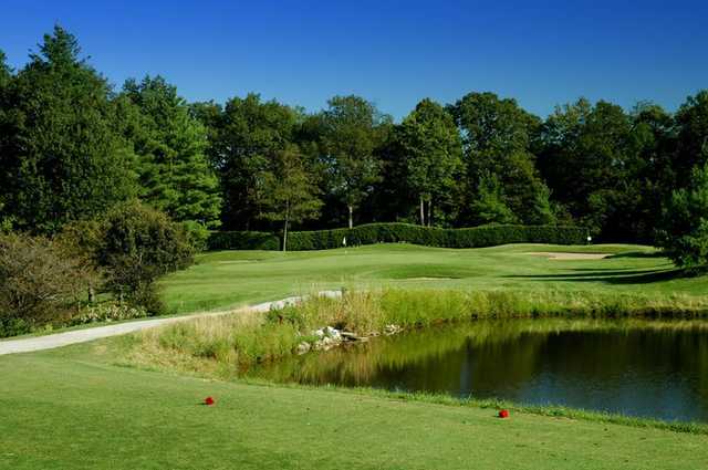 A view from tee #2 at Angel's View from Oakville Executive Golf Course
