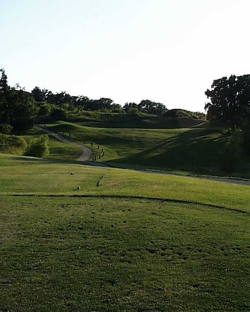 A view of the 15th green at Sun Valley Golf Course