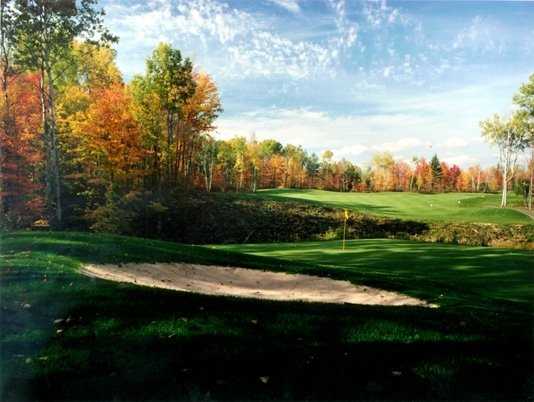 A view of the 12th hole at Hidden River Golf & Casting Club