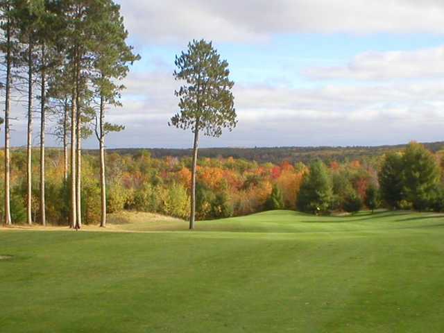 A view of hole #12 at White Pine National Golf Club