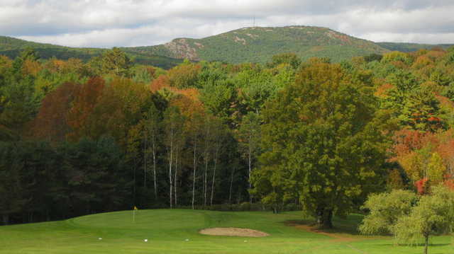 A view of hole #6 at Goose River Golf Club