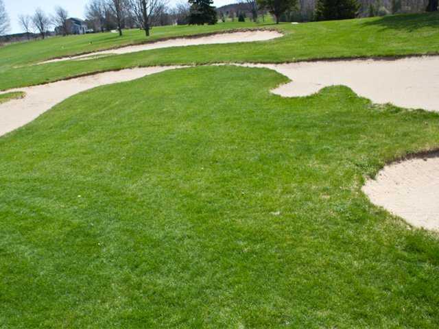 A view of #3 sand trap at Elmbrook Golf Course