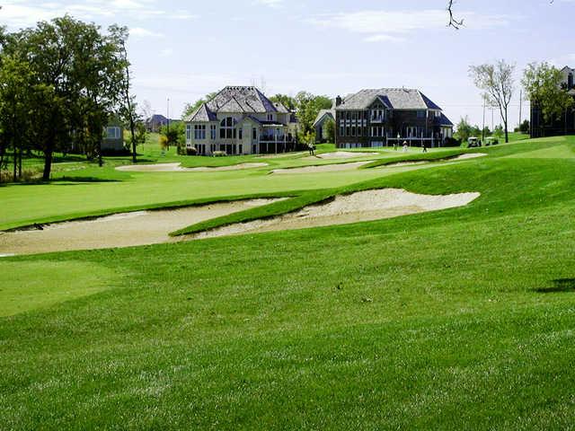A view of hole #11 at Tiffany Greens Golf Club