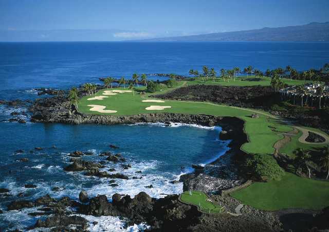 No. 15 on the South Course at Mauna Lani Resort