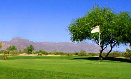 A view of green at Apache Creek Golf Club