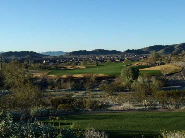 A view of the 1st hole at Golf Club of Estrella