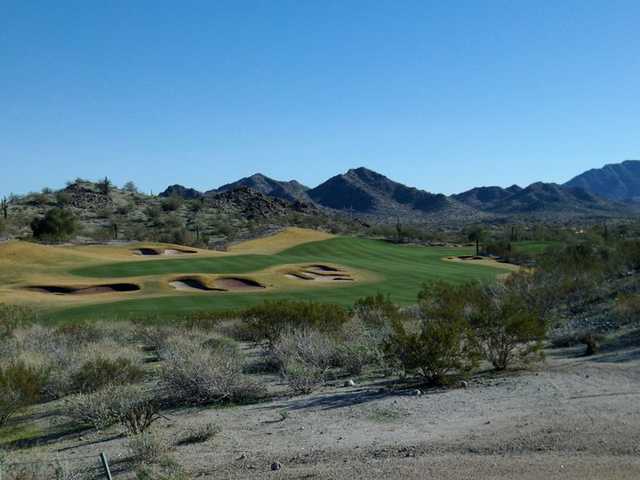 A view of fairway #18 at Golf Club of Estrella