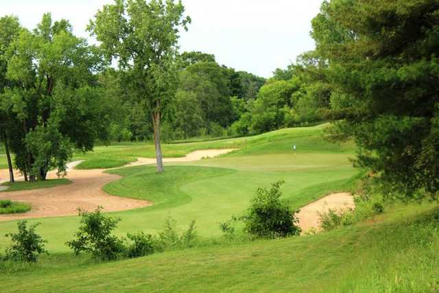 A view of the 2nd green at Blue Course from Mascoutin Golf Club