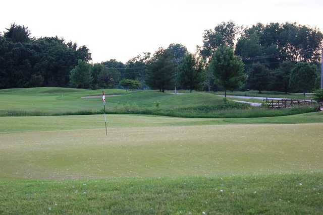 A view of hole #1 at Blue Course from Mascoutin Golf Club
