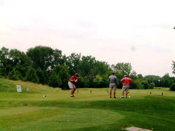 A view of a tee at Stony Creek Golf Course