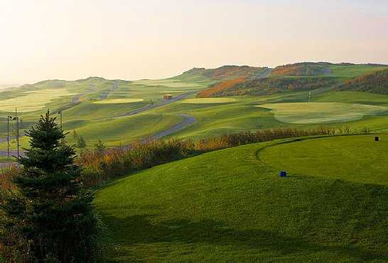 A view from tee at Championship from BraeBen Golf Course