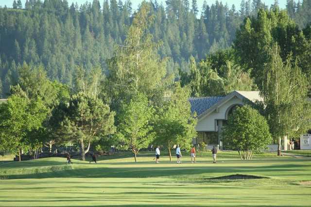 A view of the clubhouse from Fairways Golf Course