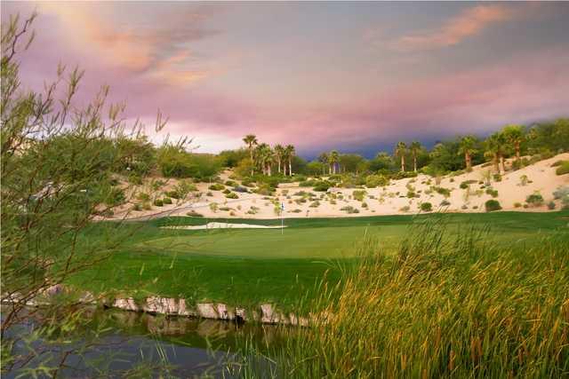 A view of green #7 at Arroyo Golf Club