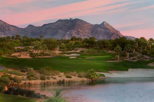 A view of the 18th hole at Arroyo Golf Club.