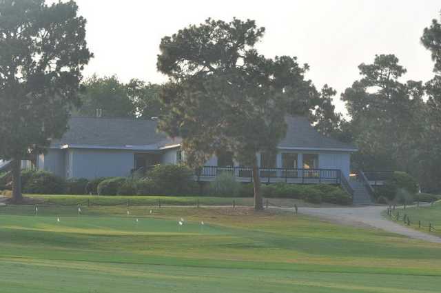 A view of the practice area at Sweetwater Country Club