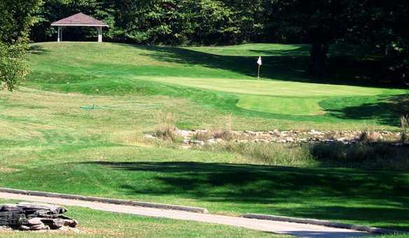 A view of a hole at Eagle Pointe Golf Resort