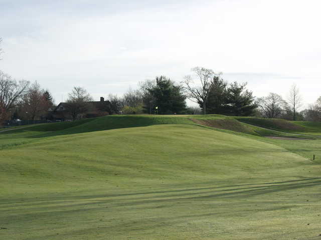 A view of green #15 at Harrison Hills Golf & Country Club.