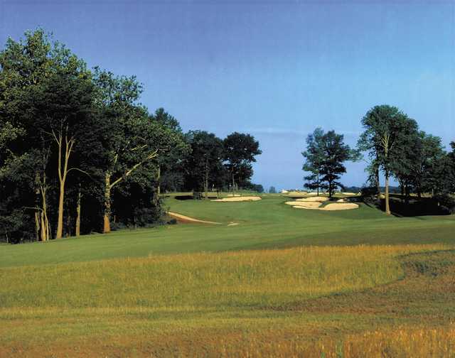 A view of fairway at The Links at Heartland Crossing.