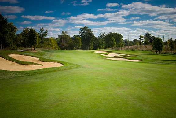 A view of a fairway at Belterra Casino Golf Club